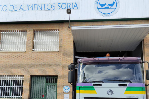 El Banco de Alimentos de Soria reparte, por la provincia, 40.000 kilos del FEAD, con ayuda de la Diputación Provincial